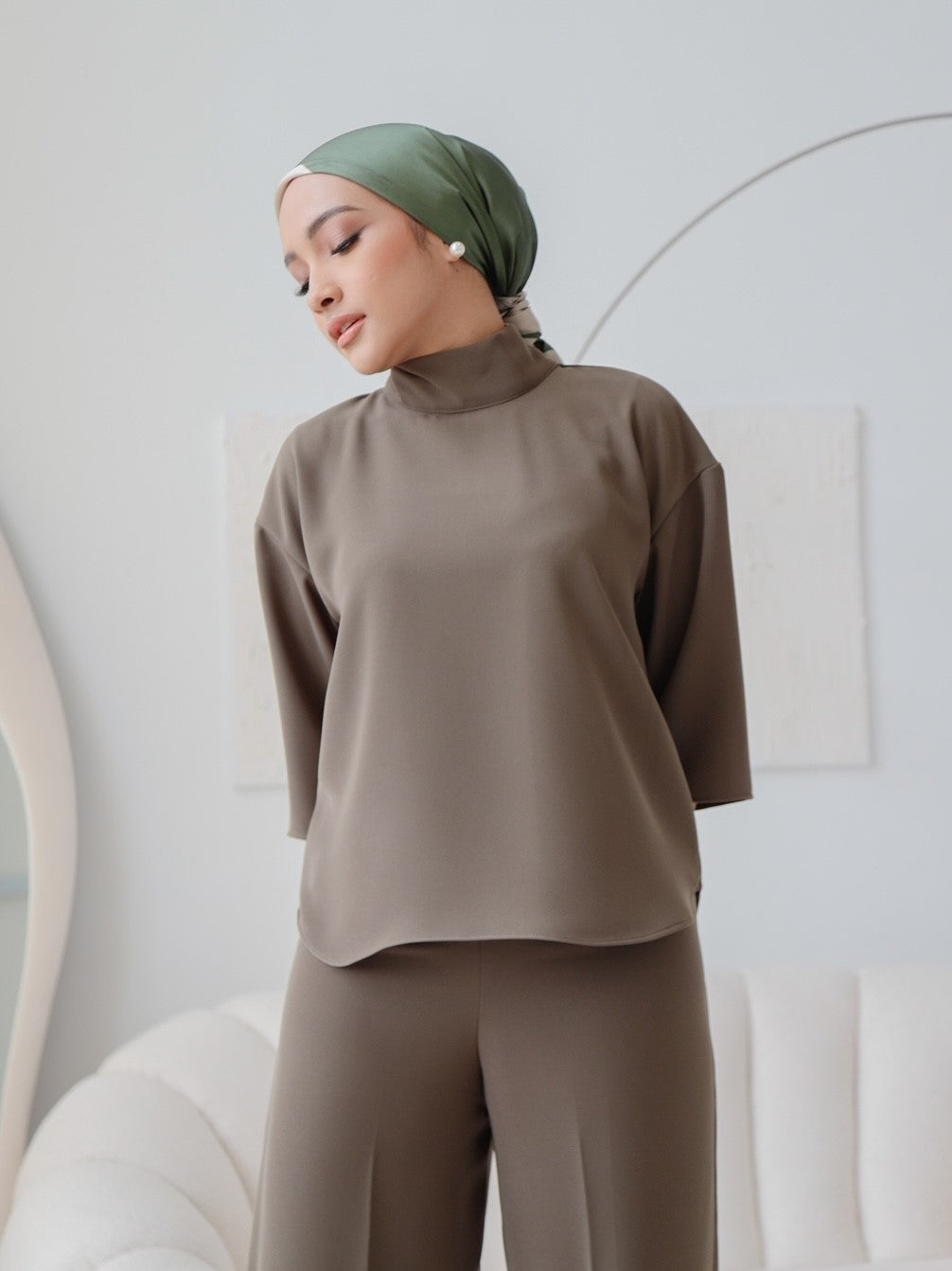 Bayu Set in Olive